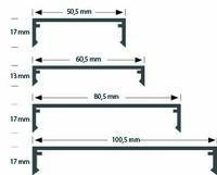 senolux® 2000 Alu Clipsabdeckung CAD